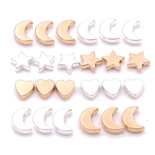 Zinklegierung Schmuckperlen, plattiert, DIY, keine, 100PCs/Tasche, verkauft von Tasche