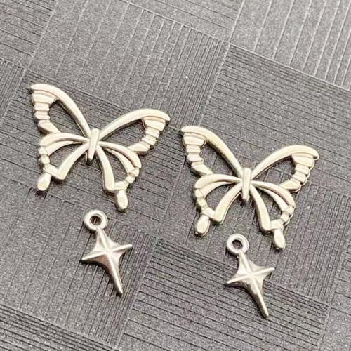 Zinc Alloy Animal Pendants, plated, 2 pieces & DIY 