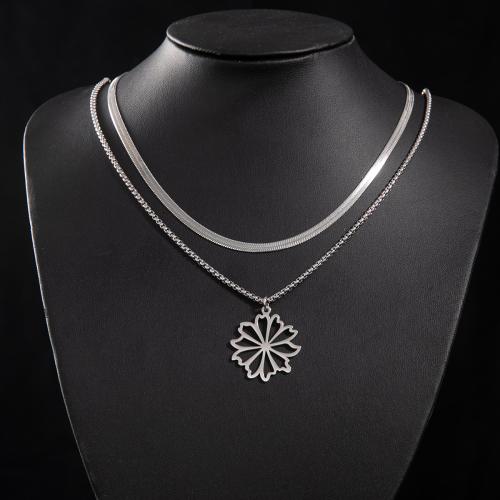 Collar de Acero Inoxidable, acero inoxidable 304, margaritamaya, Joyería & diferentes estilos para la opción & para mujer, más colores para la opción, Vendido por UD