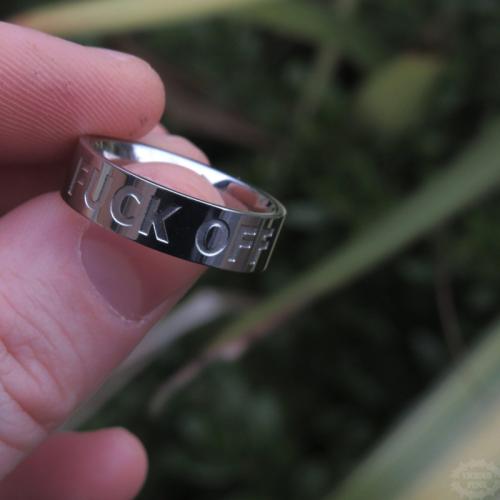 Stainless Steel Finger Ring, 304 Stainless Steel, Vacuum Ion Plating & for woman 