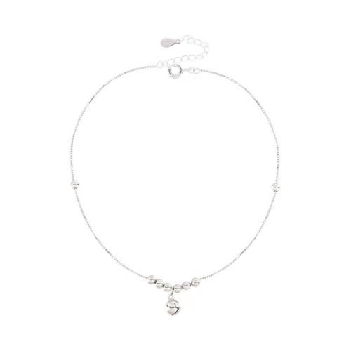 Argent sterling 925 bracelet de cheville, cloche, bijoux de mode & pour femme Environ 8-10 pouce, Vendu par PC