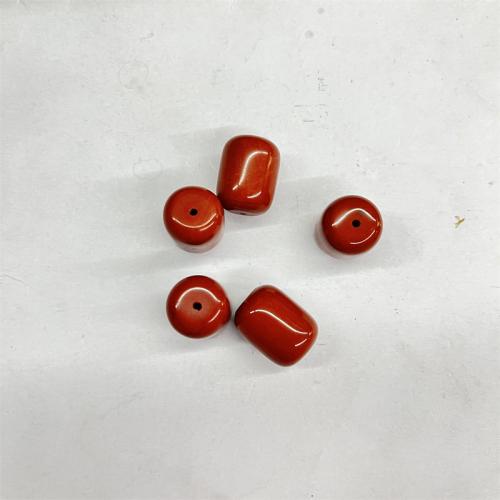 Perles Jaspe rouge, pilier, DIY & normes différentes pour le choix, rouge, Vendu par brin[