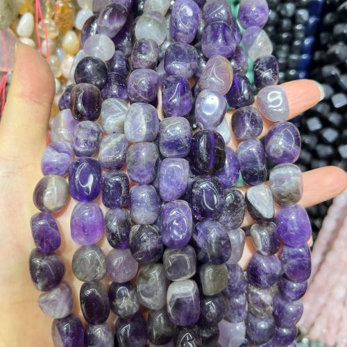 Natural Amethyst Beads, irregular, DIY, purple 