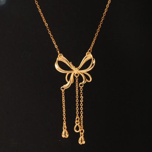 Collar de Acero Inoxidable, acero inoxidable 304, Recubrimiento iónico al vacío, para mujer, longitud:21-50 cm, Vendido por UD