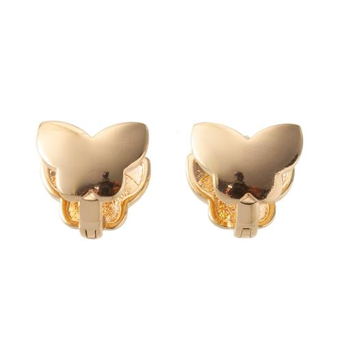 Brass Huggie Anneau d'oreille, laiton, moulage sous pression, pour femme, plus de couleurs à choisir, protéger l'environnement, sans nickel, plomb et cadmium Vendu par sac