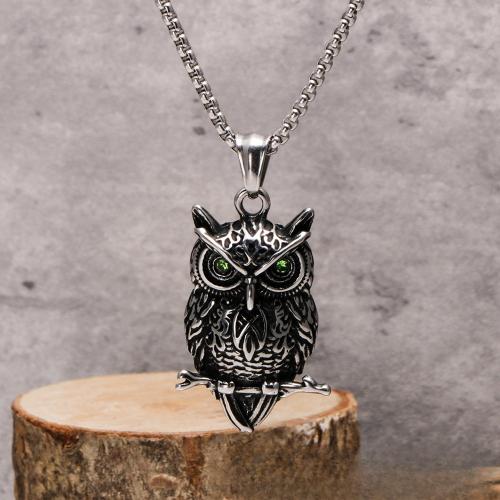 Collar de Acero Inoxidable, acero inoxidable 304, Recubrimiento iónico al vacío, para mujer & con diamantes de imitación, más colores para la opción, Vendido por UD