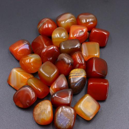 Décoration de l'agate, agate rouge, Irrégulière, normes différentes pour le choix, plus de couleurs à choisir, Size：15-20mm, Vendu par sol