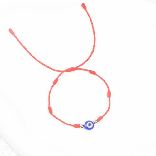 aleación de zinc Pulsera, con cordón de algodón & resina, hecho a mano, unisexo & trenzado & diferentes estilos para la opción, longitud:aproximado 6-11 Inch, Vendido por UD