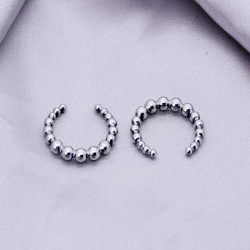 Stainless Steel Earring Stud Component, 304 Stainless Steel, silver color plated, DIY, silver color 