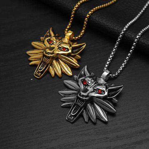 Collar de Acero Inoxidable, acero inoxidable 304, Recubrimiento iónico al vacío, unisexo & diferentes estilos para la opción & con diamantes de imitación, más colores para la opción, Vendido por UD