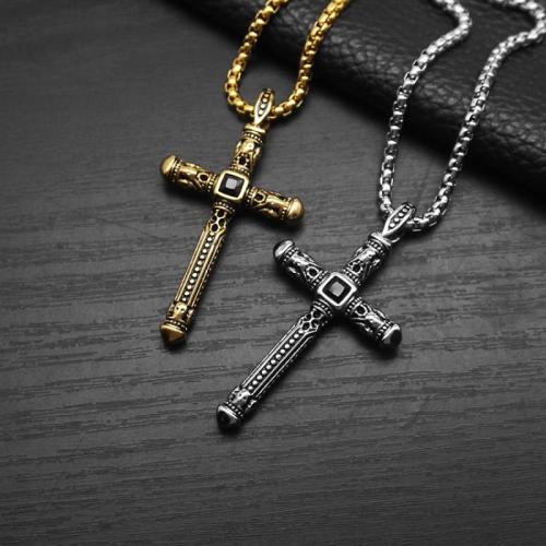 Collar de Acero Inoxidable, acero inoxidable 304, Recubrimiento iónico al vacío, unisexo & diferentes estilos para la opción, más colores para la opción, Vendido por UD