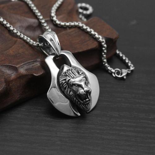 Collar de Acero Inoxidable, acero inoxidable 304, Recubrimiento iónico al vacío, unisexo & diferentes estilos para la opción, más colores para la opción, Vendido por UD