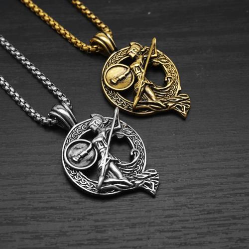 Collar de Acero Inoxidable, acero inoxidable 304, Recubrimiento iónico al vacío, unisexo & diferentes estilos para la opción, más colores para la opción, Vendido por UD