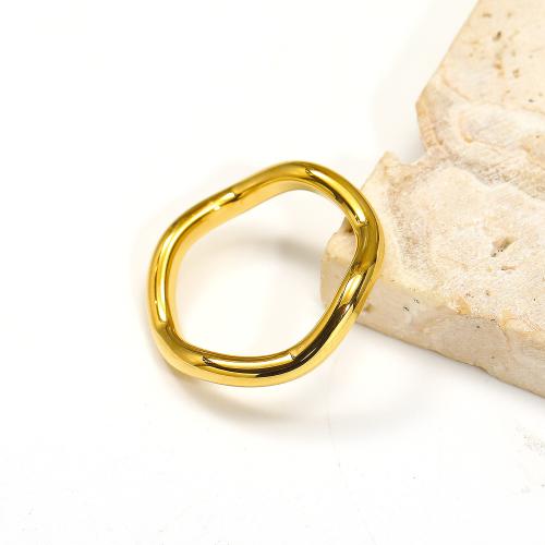 Anillos de Acero Inoxidable, acero inoxidable 304, Recubrimiento iónico al vacío, diverso tamaño para la opción & para mujer, más colores para la opción, Vendido por UD