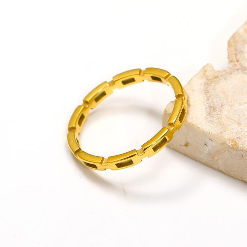 Anillos de Acero Inoxidable, acero inoxidable 304, Recubrimiento iónico al vacío, diverso tamaño para la opción & para mujer, más colores para la opción, Vendido por UD