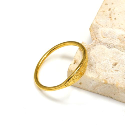Anillos de Acero Inoxidable, acero inoxidable 304, Recubrimiento iónico al vacío, diverso tamaño para la opción & para mujer, más colores para la opción, Vendido por UD