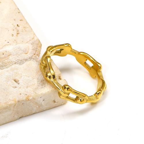 Anillos de Acero Inoxidable, acero inoxidable 304, Recubrimiento iónico al vacío, diverso tamaño para la opción & para mujer, más colores para la opción, Vendido por UD