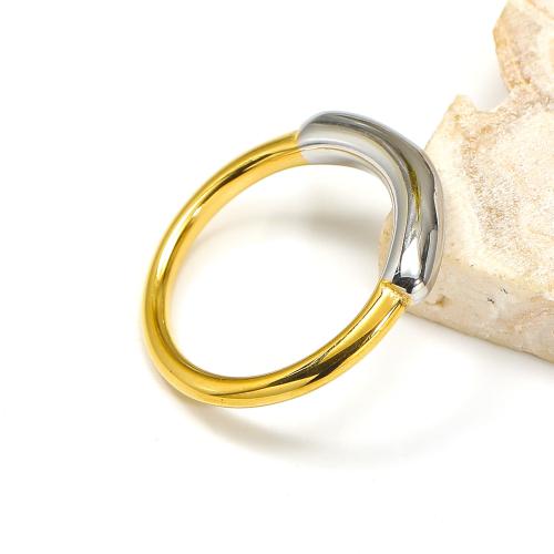 Anillos de Acero Inoxidable, acero inoxidable 304, Recubrimiento iónico al vacío, diverso tamaño para la opción & para mujer, más colores para la opción, Vendido por UD