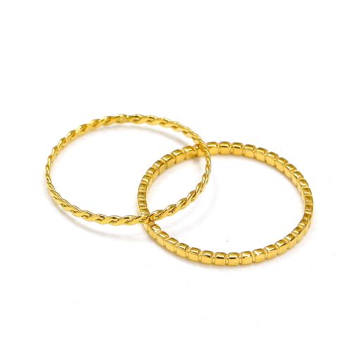 Anillos de Acero Inoxidable, acero inoxidable 304, Recubrimiento iónico al vacío, diverso tamaño para la opción & diferentes estilos para la opción & para mujer, más colores para la opción, Vendido por UD