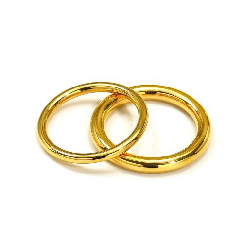 Anillos de Acero Inoxidable, acero inoxidable 304, Recubrimiento iónico al vacío, diverso tamaño para la opción & para mujer, más colores para la opción, Vendido por UD