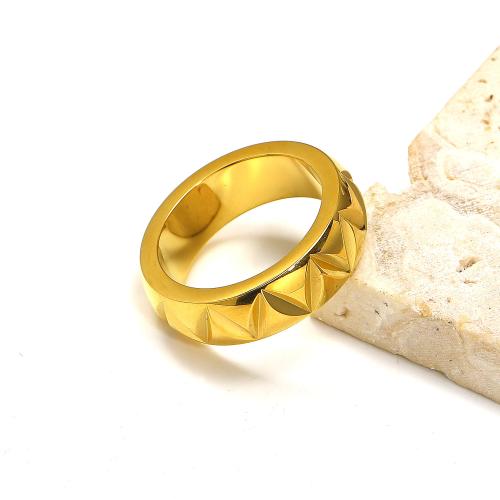 Anillos de Acero Inoxidable, acero inoxidable 304, Recubrimiento iónico al vacío, diverso tamaño para la opción & para mujer, más colores para la opción, Vendido por UD