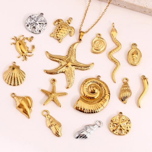 Pendentifs en acier inoxydable, Acier inoxydable 304, Placage ionique sous vide, DIY, plus de couleurs à choisir, Vendu par PC