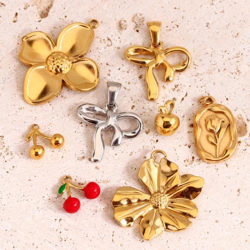 Pendentifs en acier inoxydable, Acier inoxydable 304, Placage ionique sous vide, DIY & émail, plus de couleurs à choisir, Vendu par PC