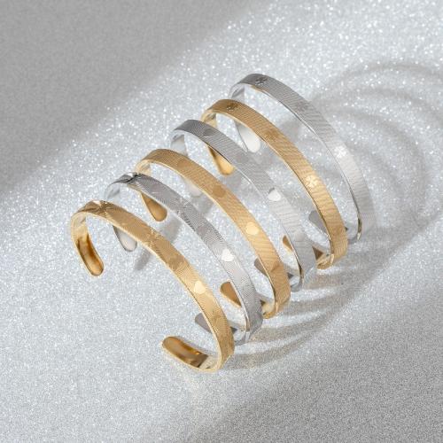 Bracelet en acier inoxydable, Acier inoxydable 304, Placage ionique sous vide, Réglable & unisexe, plus de couleurs à choisir, Vendu par PC[