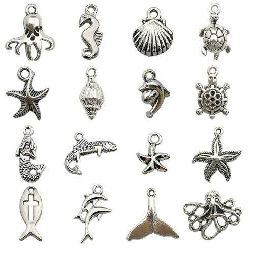 Zinc Alloy Animal Pendants, plated, DIY 