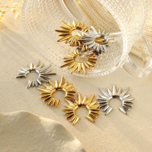 Stainless Steel Earring Stud Component, 304 Stainless Steel, Vacuum Ion Plating, DIY 