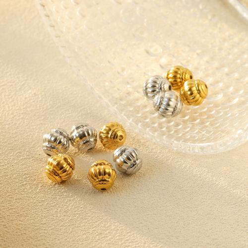 Stainless Steel Beads, 304 Stainless Steel, Vacuum Ion Plating, DIY 