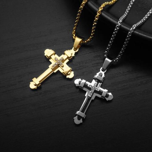 Collar de Acero Inoxidable, acero inoxidable 304, Recubrimiento iónico al vacío, Bricolaje & diferentes estilos para la opción & con diamantes de imitación, más colores para la opción, Vendido por UD