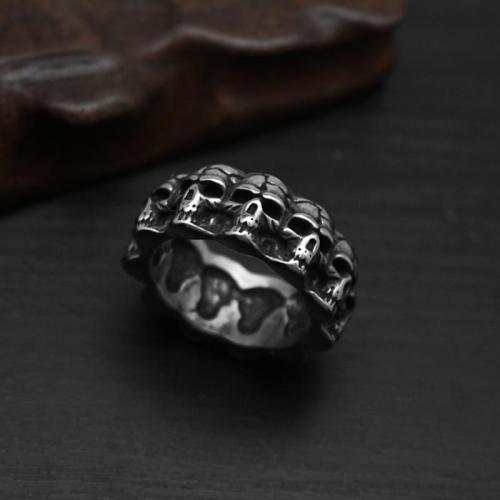 Anillos de Acero Inoxidable, acero inoxidable 304, Recubrimiento iónico al vacío, diverso tamaño para la opción & para hombre, más colores para la opción, Vendido por UD