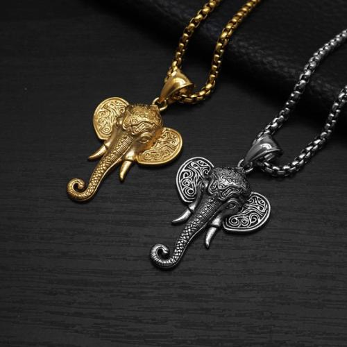 Collar de Acero Inoxidable, acero inoxidable 304, Recubrimiento iónico al vacío, diferentes estilos para la opción & para hombre, más colores para la opción, Vendido por UD