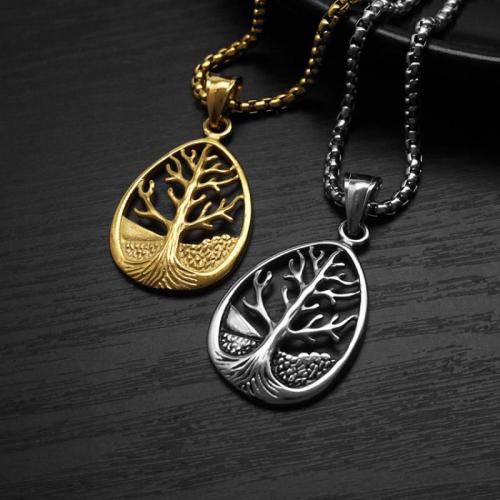 Collar de Acero Inoxidable, acero inoxidable 304, Recubrimiento iónico al vacío, diferentes estilos para la opción & para hombre, más colores para la opción, Vendido por UD