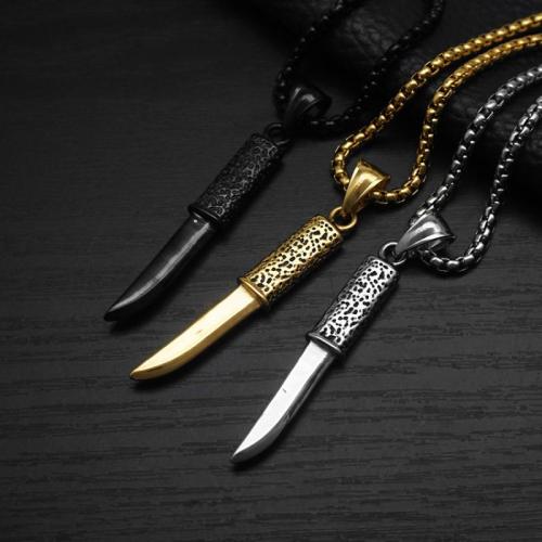 Collar de Acero Inoxidable, acero inoxidable 304, Recubrimiento iónico al vacío, diferentes estilos para la opción & para hombre, más colores para la opción, Vendido por UD