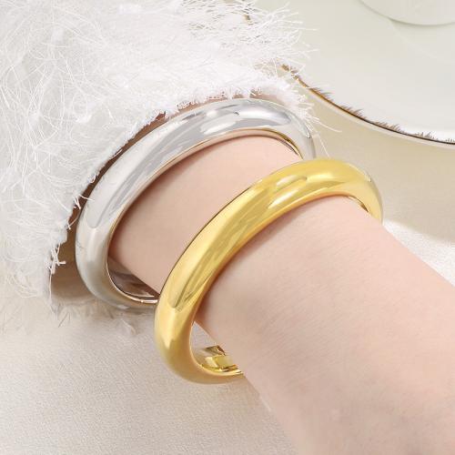 Stainless Steel Bangle, 304 Stainless Steel, plated, fashion jewelry 