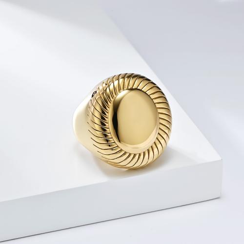 Anillos de Acero Inoxidable, acero inoxidable 304, chapado, Joyería & diverso tamaño para la opción & para mujer, más colores para la opción, Vendido por UD