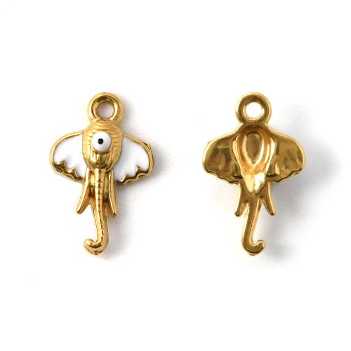 Pendentifs d'animaux en acier inoxydable , Acier inoxydable 304, Poulpe, Placage ionique sous vide, DIY & normes différentes pour le choix & émail, plus de couleurs à choisir Vendu par sac