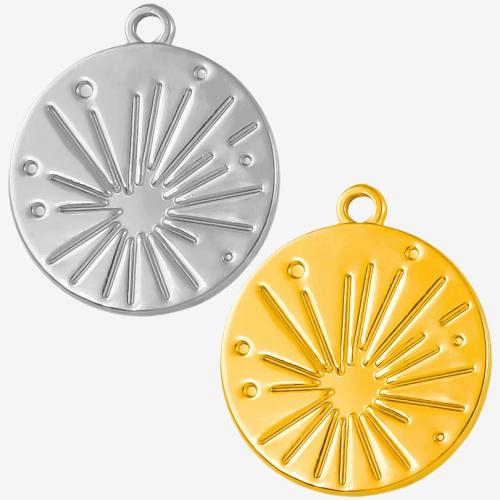 Pendentifs en acier inoxydable, Acier inoxydable 304, Placage ionique sous vide, DIY, plus de couleurs à choisir Vendu par PC