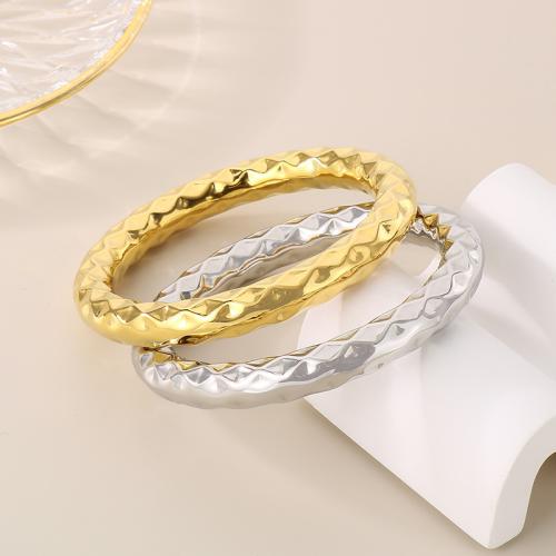Stainless Steel Bangle, 304 Stainless Steel, plated, fashion jewelry 