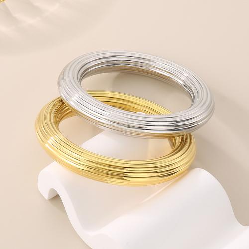 Stainless Steel Bangle, 304 Stainless Steel, plated, fashion jewelry 