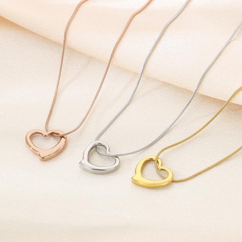 Collar de Acero Inoxidable, acero inoxidable 304, chapado, Joyería & diferentes patrones para la opción & con diamantes de imitación, más colores para la opción, Vendido por UD