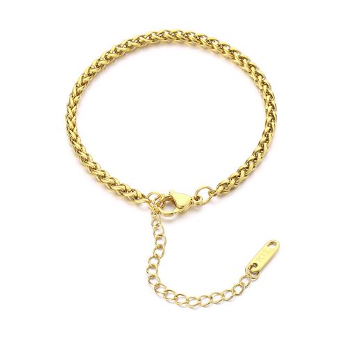 Bracelets en acier inoxydable, Acier inoxydable 304, Placage, bijoux de mode & normes différentes pour le choix, plus de couleurs à choisir, Vendu par PC