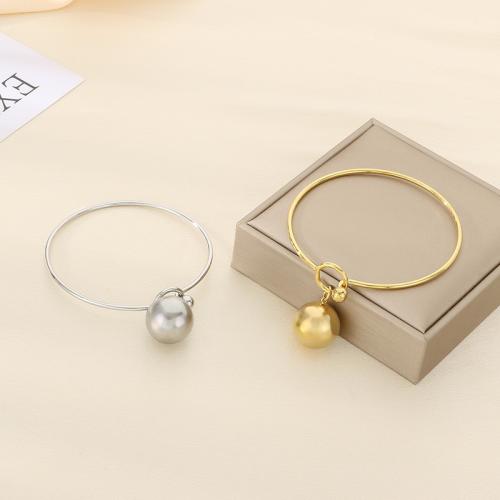 Stainless Steel Bangle, 304 Stainless Steel, plated, fashion jewelry 