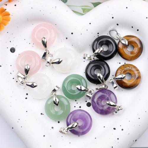Pendentif bijoux de pierre gemme, Pierre naturelle, DIY & différents matériaux pour le choix, plus de couleurs à choisir, 20mm, Vendu par PC