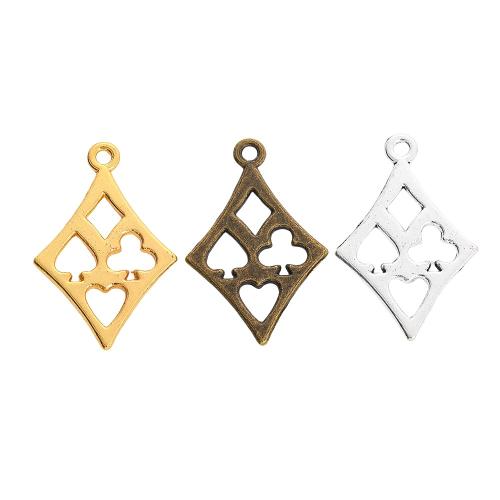 Bijoux pendentifs en Zinc alliage , alliage de zinc, Placage, DIY, plus de couleurs à choisir Vendu par sac