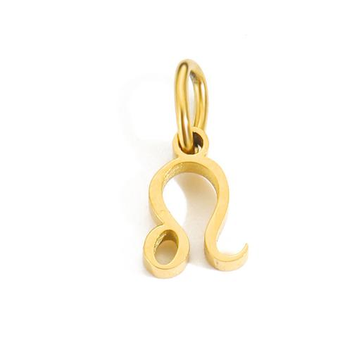 Pendentif en acier inoxydable de constellation, Acier inoxydable 304, 12 Signes du Zodiaque, Placage, DIY & styles différents pour le choix, pendant length 6-9mm, Vendu par PC