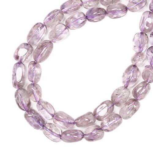 Perles améthystes Naturelles, améthyste, pepite, DIY, violet Environ 38 cm, Vendu par brin