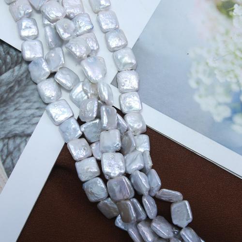 Perles nacres baroques de culture d'eau douce , perle d'eau douce cultivée, cadre, DIY, argent, About：10-11mm, Vendu par brin